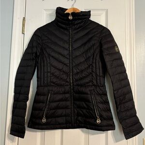 Michael Kors packable down puffer jacket